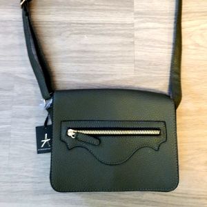Dark green purse